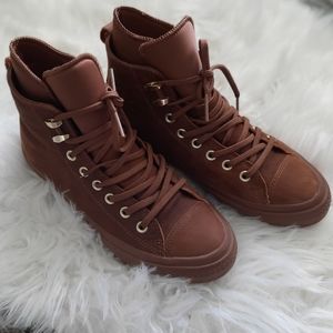 Waterproof Leather Converse All Star Shoes